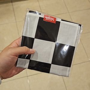 Vans Family Checkered Black & White Bandana